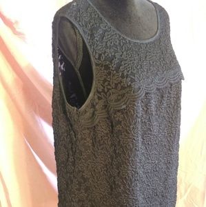 Dressy duel layer tank top